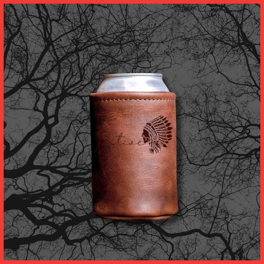Native Leather Koozie