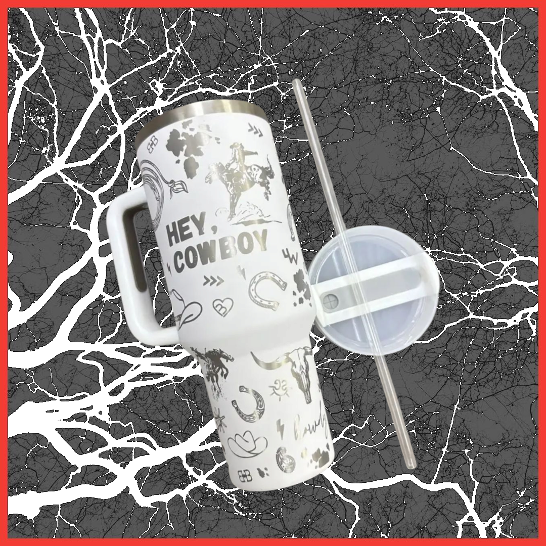 Western Cowboy Tumbler 40oz