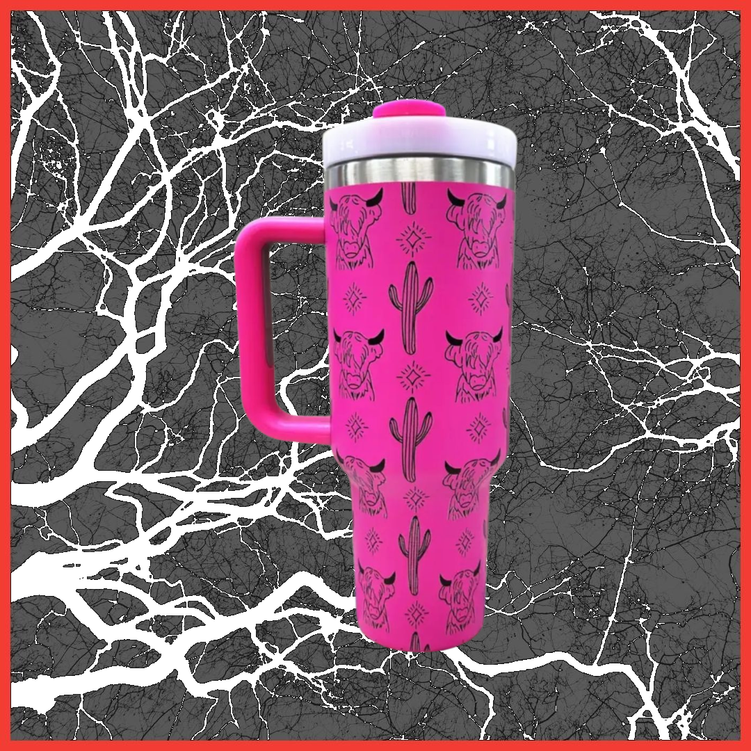 Highland Cow Tumbler 40oz